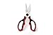 MORICAI Premium Heavy Duty Kitchen Shears, Kabble Multifunction Kitchen Scissors, Latest and Smart Design, As Sharp As Any Knife, Red-Black