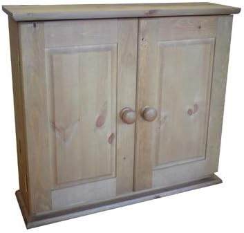 Wye Valley Pine Bathroom Cabinet Finish Unfinished Stain Waterbased Amazon Co Uk Kitchen Home