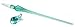 2pcs Glass Dip Pen Handmade Glass Signature Pen Elegant Crystal Dip Sign Gift Pen with Whale Penholder-9 Colors