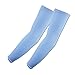 The Elixir Deco 1 Pair of Armcoolers Sun-Protection Arm Sleeve with Cooling Properties, Sky Blue