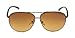 X-Loop HD Vision High Definition Lens Aviator Sunglasses wth Spring Hinge
