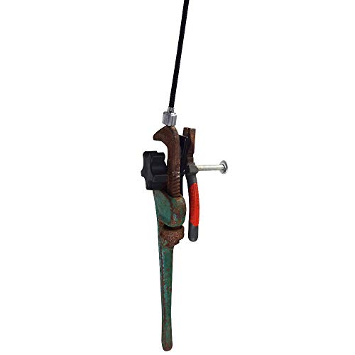 Flexible Magnetic Grabber Pickup Tool - 22-4/5" 10LB Bend-It Magnet Snake Pick-Up Sweeper Bendable Retriever Stick Useful for Hard-to-Reach Home Sink Drains, Car Keys, USB's, Bolts, Nuts, Screws - Thumbnail 3