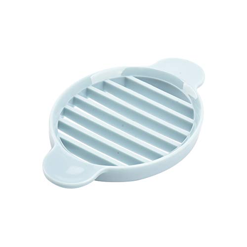 Egg Slicer,Egg Cutter,3 in 1 Multifunctional,3 Different Cutting Shapes,Egg Salad,Convenient,Creative,Blue
