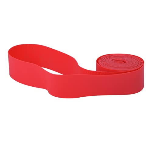 Alomejor 2PCS Bike Tire Rim Tape PVC Bicycle Tire Liner Cycling Anti Puncture Wheel Inner Tube Tyre Protection Pad for 20in/24in/26in/700C 4 Sizes Mountain Bike(20in)