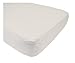 American Baby Company Organic Cotton Quilted Crib & Toddler Crib Size Fitted Mattress Pad Covers, Natural (2)
