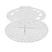 Fullkang 10 Holes Oval Makeup Brush Holder Drying Rack Organizer Cosmetic Shelf Tool by Fullkang