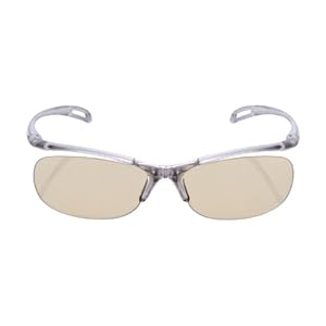 ELECOM ブルーライト対策眼鏡 超吸収 ブラウンレンズ グレー OG-YBLP01GY