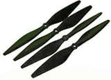 (4) Pcs - Carbon Fiber Propeller CW CCW 1038 CF Props for DJI F450 F550 RC Quadcopter Hexacopter