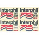 Interphil Set of 4 x 13 Cent US Postage Stamps NEW Scot 1632