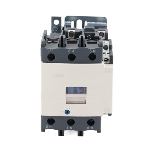 Photo 1 of LC1D95 New Contactor, 50/60Hz AC Definite Purpose Contactor 3 Poles Coil AC Contactor 380V 95A (1PCS) for Power, Distribution and Power Applications.