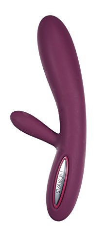SVAKOM Lucas Powerful Ultra-long Battery Intelligent G-spot Large Rechargeable Rabbit Vibrator(Violet).