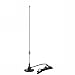 Dualband Mobile Antenna 2m/70cm VHF/UHF Ham Radio, 137-149, 437-480 Mhz, Magnet Base PL-259 Connector, 10 Ft RG58 Cable