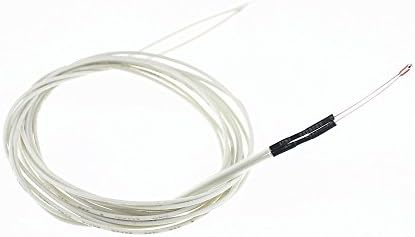 HESAI E3D 100K ohm NTC 3950 Thermistor Temperature Sensor with Cable for 3D Printer Reprap Mend Heatbed (Pack of 5pcs)