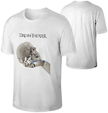 Mens Dream Theater Distance Over Time Fashionable Music Band Fans Short Sleeves Tee Shirt Gift