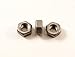 Stainless 1/4-20 Hex Nuts, USS Coarse Thread, 304 Stainless Steel, 100 Pieces (1/4 Hex Nuts)