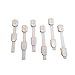 Happy Kid Essentials Baby Proofing Child Safety Locks: Kid & Toddler Proof Home Latch System for Childproofing a Cabinet, Toilet Seat, Drawer, Kitchen Refrigerator: 6 Pack of White Latches