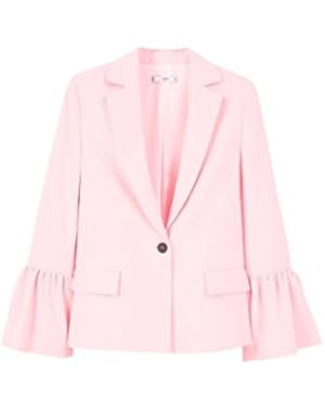 Mango Women's Flared Sleeve Blazer