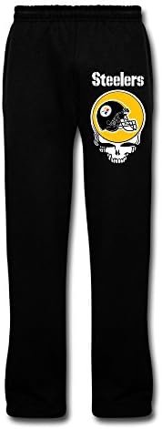 Juice Forus Men's Steeler Pittsburgh Skeleton Training Pants Black XL