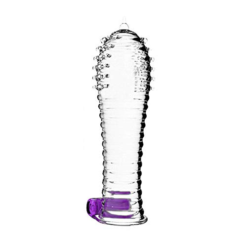 4Pcs/Set New Soft Silicone Reusable Spike Condom Toy Dotted Ribbed -no Sex Pill delay - Thumbnail 7