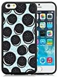 Iphone 6 TPU Case,Oreo Biscuits Black Shell Case for Iphone 6S 4.7 Inches