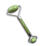 KOOF Jade Roller For Face | Face Massager Tool For Body & Eyes | Anti-Aging | Removes Fine Lines & Wrinkles | Natural Jade Stone Face Roller | Life Time Replacement & Refund |