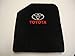 2007 - 2013 TUNDRA EMBROIDERED WITH TOYOTA LOGO Truck SUV Auto Center Armrest or Center console cover T1 BLACK