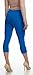 LMB Lush Moda Extra Soft Capri Leggings - Variety of Colors - Royal Blue
