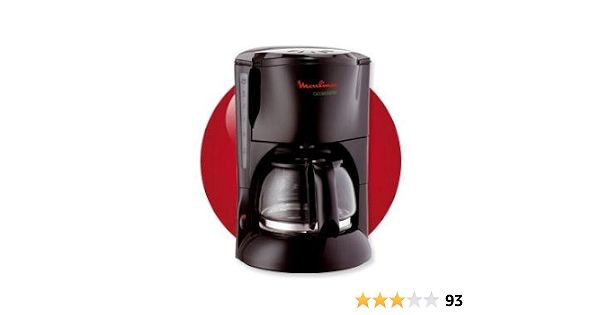 Moulinex FG511831 - Cafetera de filtro, 6 tazas, 600 W, dispositivo  antigoteo : Amazon.es: Hogar y cocina