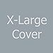 PetFusion Replacement Cover for Ultimate Dog Lounge (X-Large, Slate Gray)