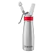 WHIPPED CREAM DISPENSER 500ml 16oz - Aluminum Canister Whipped Cream Maker with 3 Decorator Tips - Professional Whipping Siphon - Make Awesome Whipped Cream in Seconds, Great on Strawberries!