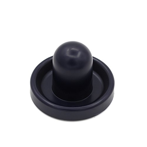 TOYMYTOY 4Pcs Air Hockey Pucks, 2 Pcs 76mm Paddles, Table Game Replacement (Dark Blue)