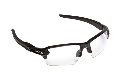 Seek Optics Replacement Lenses for Oakley FLAK 2.0 XL, Crystal Clear Non-polarized