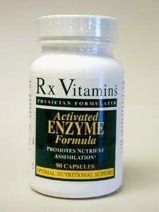 RX Vitamins - Activated Enzyme 90 caps [Health and Beauty] by Rx Vitamins