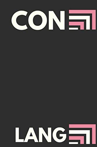 Con Lang: Conlangs Journal Notebook 100 Pages to write in