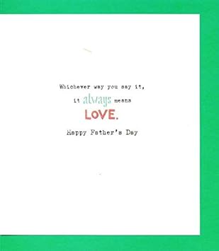 gramps fathers day card