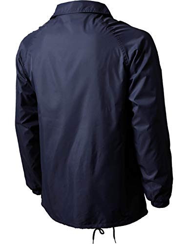 image for Hat and Beyond Mens Coaches Jackets Waterproof Windbreaker Coat Active