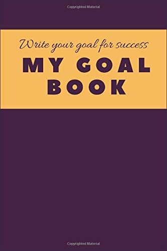 Amazon Com My Goal Book Write Your Goal For Sucess Publisher Iwca Books