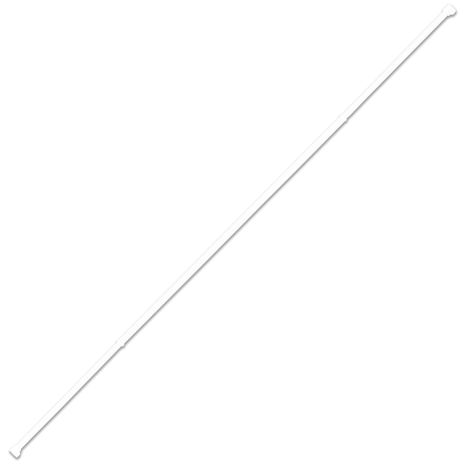 ベストコ 物干し スリム 伸縮竿 105~180cm ホワイト ショート NY-160商品画像
