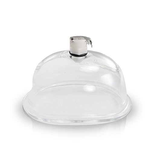 LeLuv Vacuum Cup & Fitting for Female Vagina Labia Clitoris Enhancement Pumps Medical-Grade Clear Acrylic