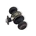 Honeywell Safes & Door Locks - Classic Passage Door Knob Interior - Ideal for Closets, Hallways & Non-Locking Bedroom Door Knobs with Easy Installation - ‎5.25