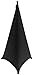 Gator GPA-STAND-2-B - Stretchy Speaker Stand Cover-2 Sides, Black