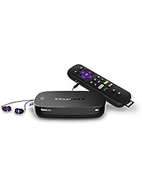 Roku Ultra | 4K UHD Streaming Media Player with HDR, Enhanced Remote with Voice Search and Headphones, Remote Finder, USB Port, Dual-Band Wifi, Ethernet, and Dolby Audio (Certified Refurbished)