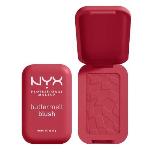 Rubor en polvo Buttermelt, resistente a la decoloración y a la transferencia, hasta 12 horas de uso de maquillaje, fórmula vegana - Back And Butta