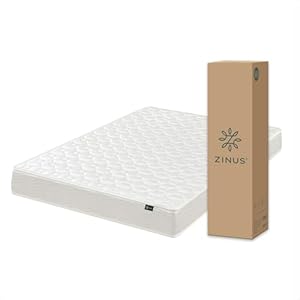 ZINUS BASIC マットレス ポケットコイル 20cm ホワイト セミダブル BASICP8