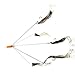 1PCS Fishing Lure 5-Arm Alabama Rig Umbrella Rig Hard Bait Fresh Water Shallow Water Bass Walleye Crappie Minnow Fishing Tackle(Random Color)