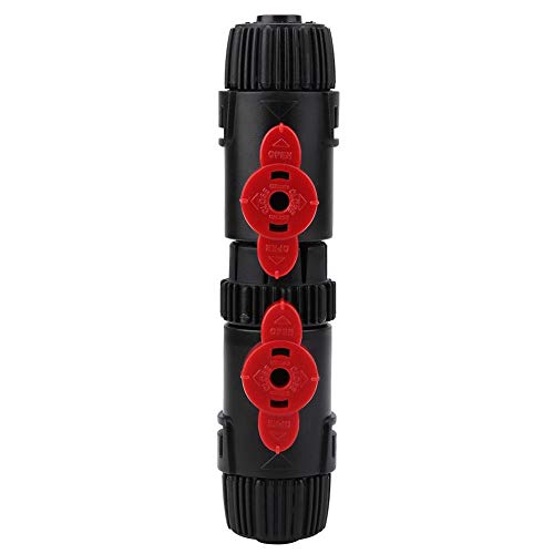Pssopp Aquarium Fish Tank Hose Pipe Quick Release Connector Water Control Valve Connector Adapter Aquarium Filter Connector(12-16mm)