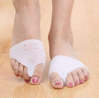 MIDMART™ Half Toe Metatarsal Foot Pads - Silicone Gel Padded Cushions.Feet Pain, Relief from Bunions, Calluses, Blisters, Corns, Plantar Fasciitis and Neuroma For Men & Women