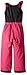 Arctix Kids Limitless Fleece Top Bib Overalls, Fuchsia, 5T