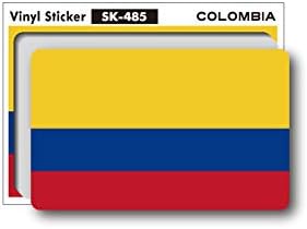 Amazon Co Jp 国旗ステッカー コロンビア Colombia 100円国旗 旅行 スーツケース 車 Pc スマホ Sk485 Gs グッズ ホビー 通販