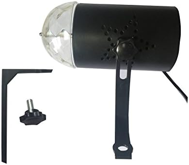 DJ Lights Disco Ball Lamps Stage Laser Light for KTV Club RGB 6w Dacuan(Black）